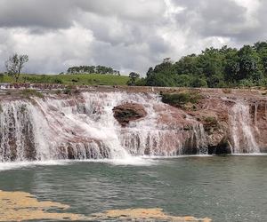 THLUMUWI FALLS , Jowai Amlarem Road, West Jaintia Hills